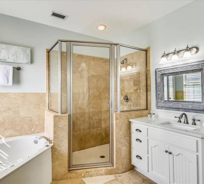 2nd Floor Primary Ensuite - Complete with Dual Vanities