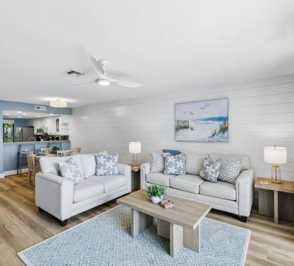 Ample Seating to Gather with Friends & Family