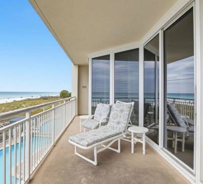 Main Balcony West View
