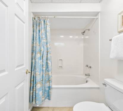 Primary King En-Suite - Shower/Tub Combo
