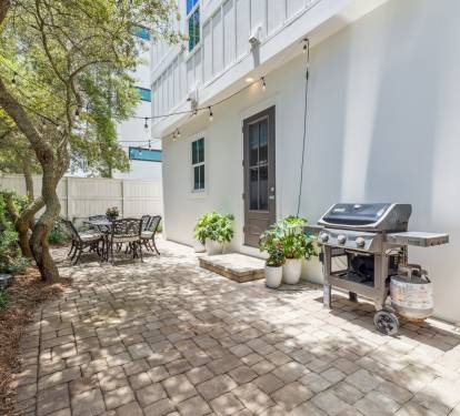 Grill Up Dinner & Relax on the Back Patio!