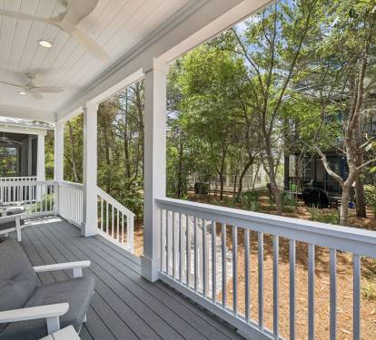 Step Out Onto the Back Porch - Perfect for Morning Coffee!