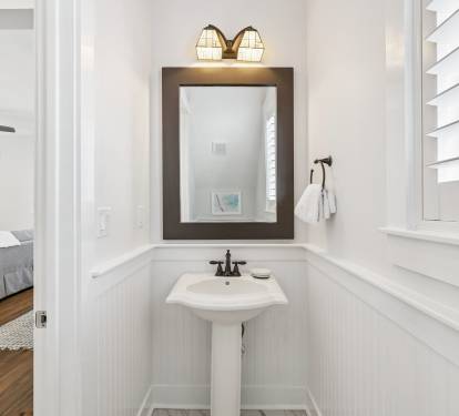 1st Floor Powder Room - Conveniently Located Off the Living Area