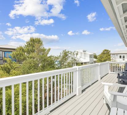 Take in the Fresh Air on the 3rd Floor Balcony!