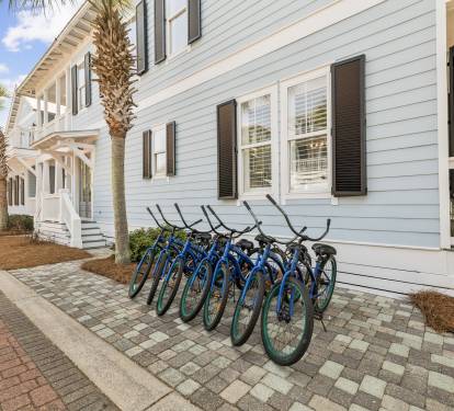 Explore Seacrest Beach & Beyond on Included Bikes!