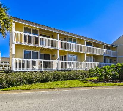 Back of condo