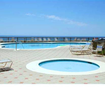 Beach Front Pool and Hot Tub