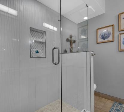 Bathroom 1 with Walk-in Shower