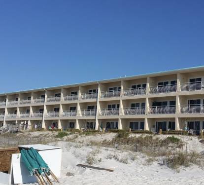 Beachside Exterior of Building A