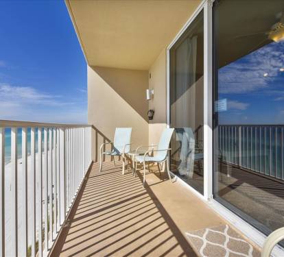 Private, GULF FRONT balcony