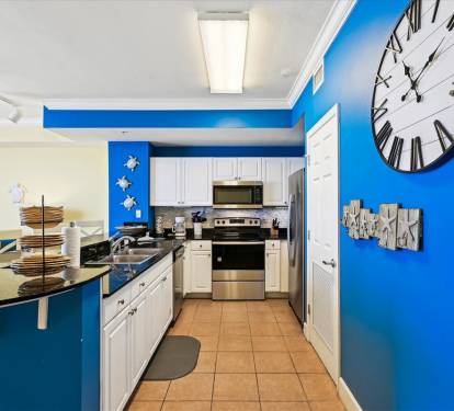 Modern Stainless-Steel Kitchen