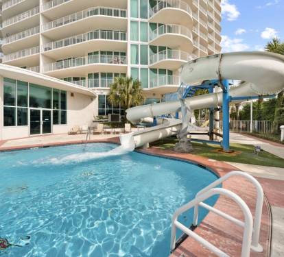 14 Caribe Outdoor Pool Slide