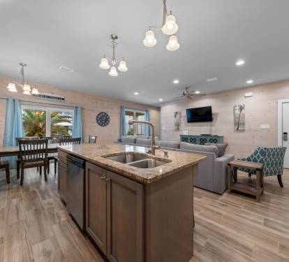 Koastal Kabana Kitchen Island