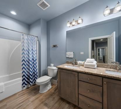 Koastal Kabana Bathroom 3 with Tub Shower Combo