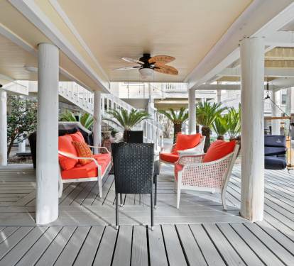 Downstairs Patio