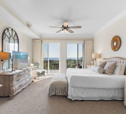 Spacious King Bed in Bedroom 1