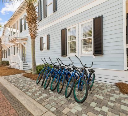 Explore Seacrest Beach & Beyond on Included Bikes!