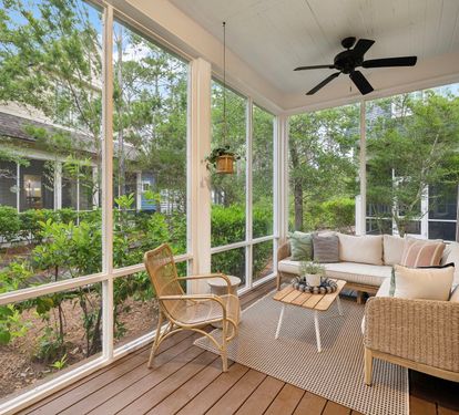 Relax on the Screened-In Back Porch