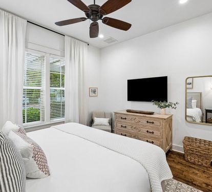 Primary King Suite - Equipped with a Flat-Screen TV