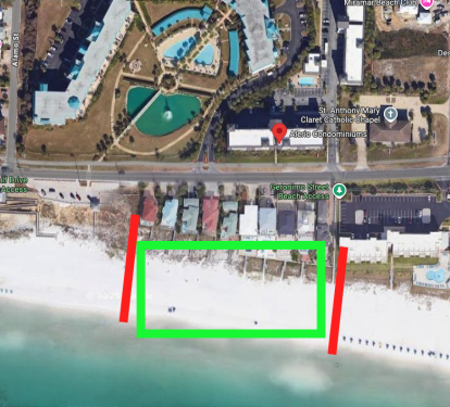 General Beach Service Location from Alerio