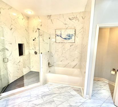 Modern Master Bathroom