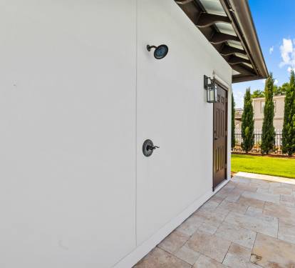 Outdoor Shower to Wash the Sand Off