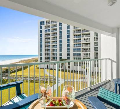 Savor your morning coffee on this private balcony while ocean breezes and stunning sea views create the perfect backdrop for relaxation.