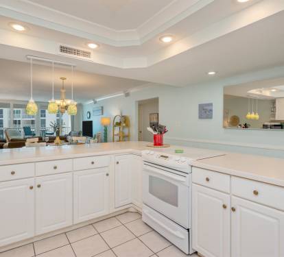 Your spacious kitchen flows seamlessly into the living area, perfect for cooking while staying connected with everyone.