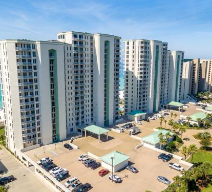Silver Beach Towers Parking Area
