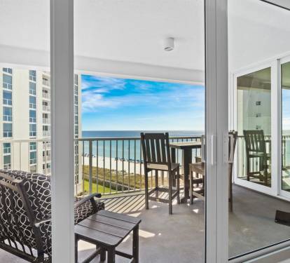 Step onto your private balcony where ocean breezes and stunning sea views await your morning coffee.