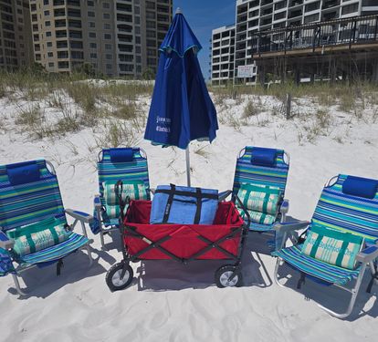 Beach Closet provided!