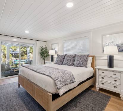 1st Floor - Lake Front King Guest Suite with Patio Access