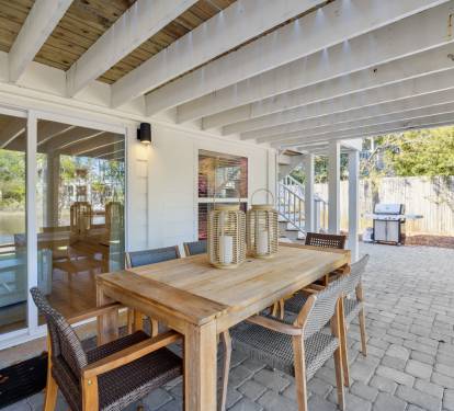 Grill Up Dinner & Enjoy Al Fresco Dining for 6