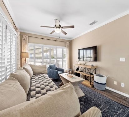 Salty Seashell Living Room