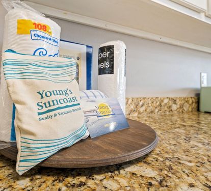 Salty Seashell Kitchen Amenity Package