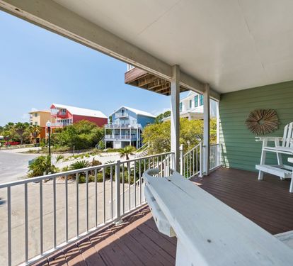 Salty Seashell 1st Level Front Balcony