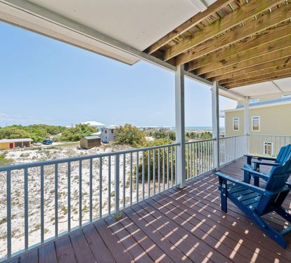 Salty Seashell 2nd Level Balcony