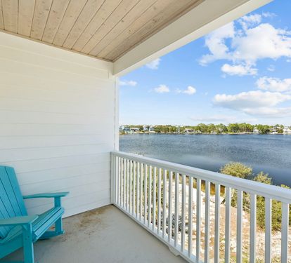 Enjoy a Private Balcony Overlooking Eastern Lake!