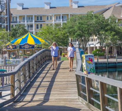 Adventure awaits just across the boardwalk!