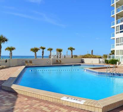 Bask in the Florida sun and cool off in the sparkling pool!