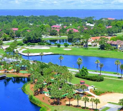 Enjoy a game of putt-putt golf!