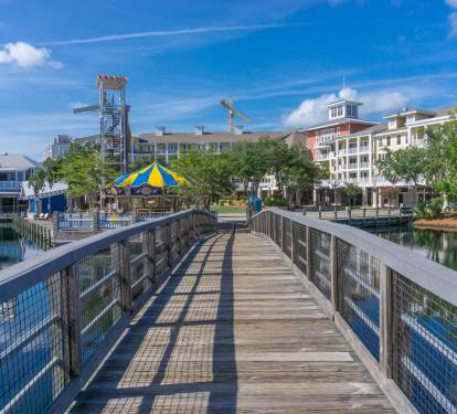 Adventure awaits just across the boardwalk!