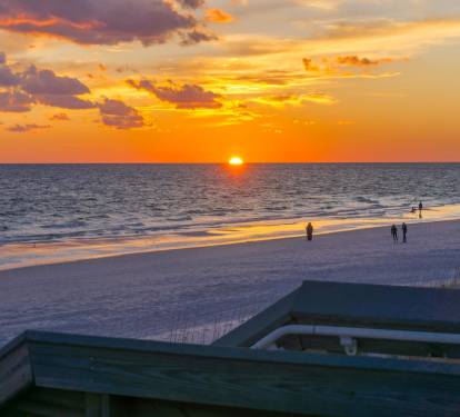 Watch a beautiful sunset!