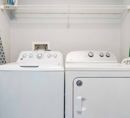 Lighthouse 1118 Laundry with Full Size Washer + Dryer