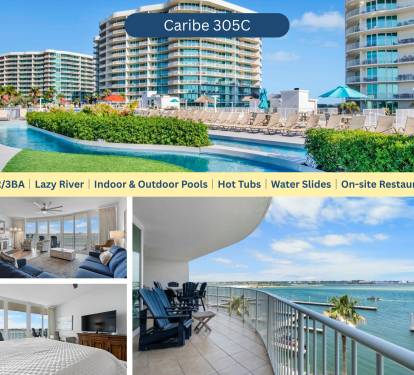Caribe 305C | 3 Bedroom | Stunning Views