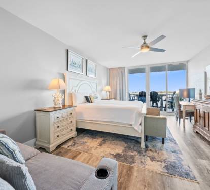 Caribe 305C Primary Bedroom with King and Queen Sleeper