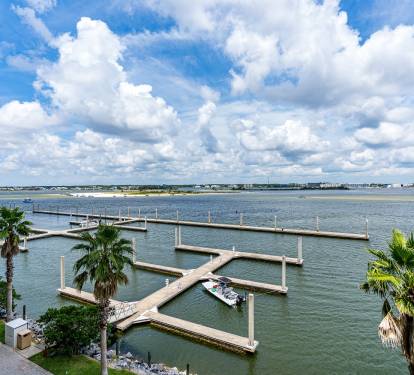 Caribe 305C  Marina Views from Balcony