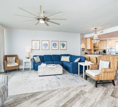 Caribe 305C  Spacious Living Room