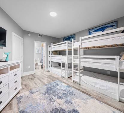 Caribe 305C Bedroom 3 Bunk Room