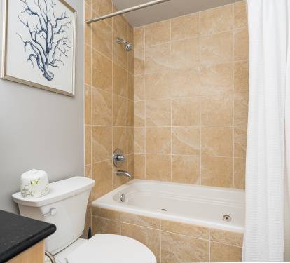Caribe 305C Bathroom 3 with Tub Shower Combo